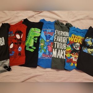 7 boy shirts